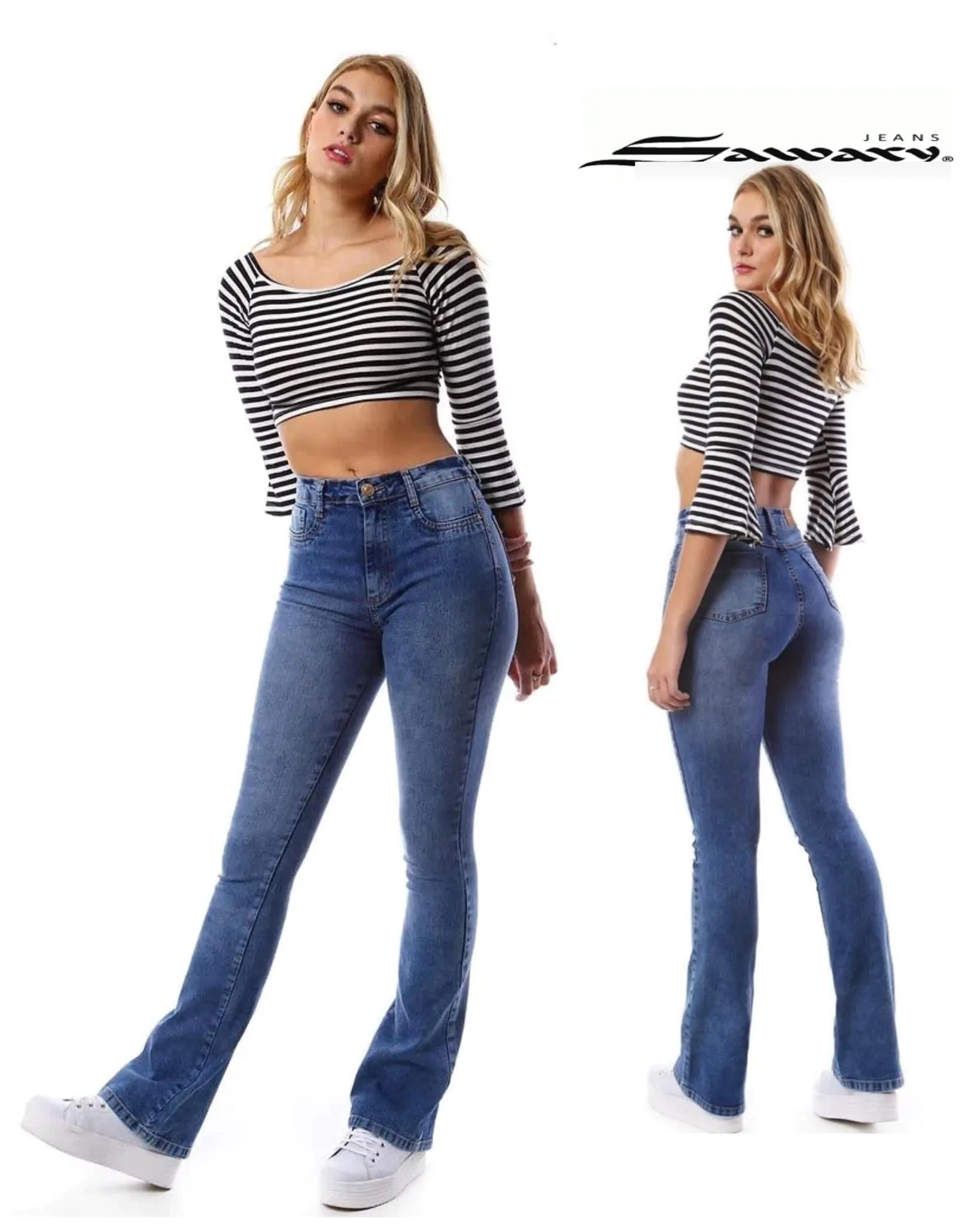Calça jeans Sawary Fly Superlipo 270166 - Imagem 2