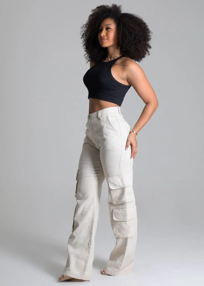 Calça Linho Sawary Wide Leg – 277766 - Imagem 2