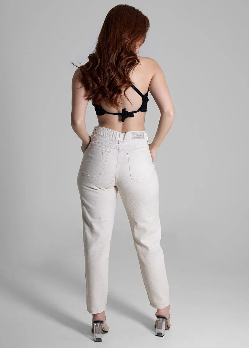 Calça Linho Sawary Mom – 274170 - Imagem 4