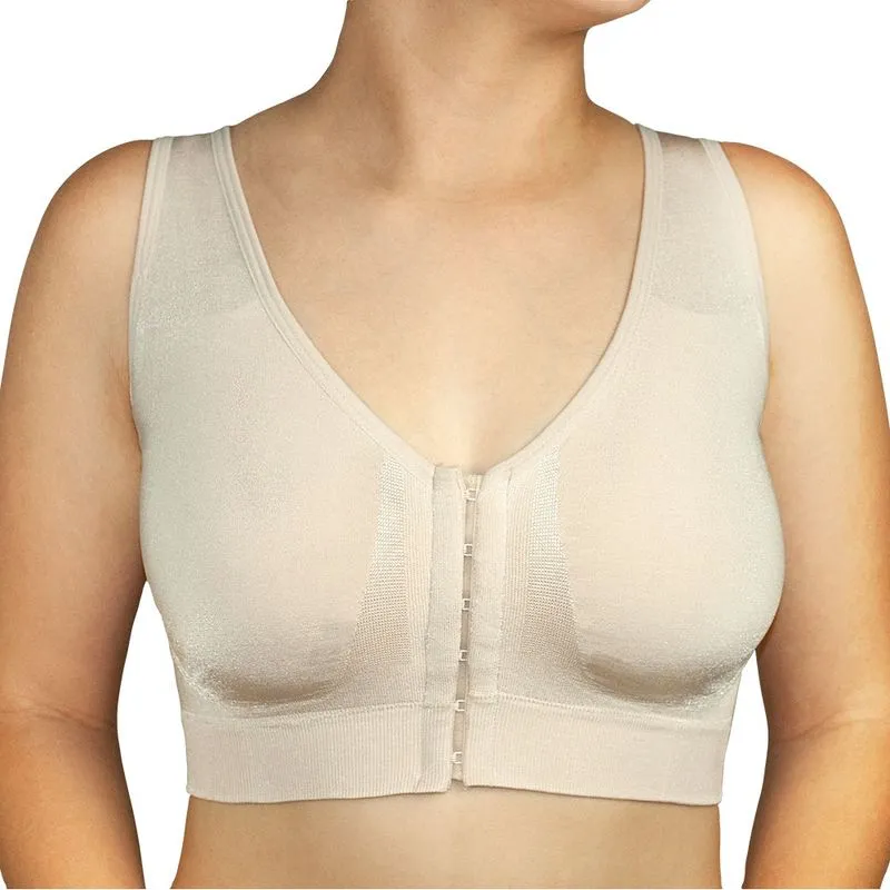 Delrio- Sutiã Sutop DelRio Seamless Com Abertura Frontal Média Sustentação - Imagem 2