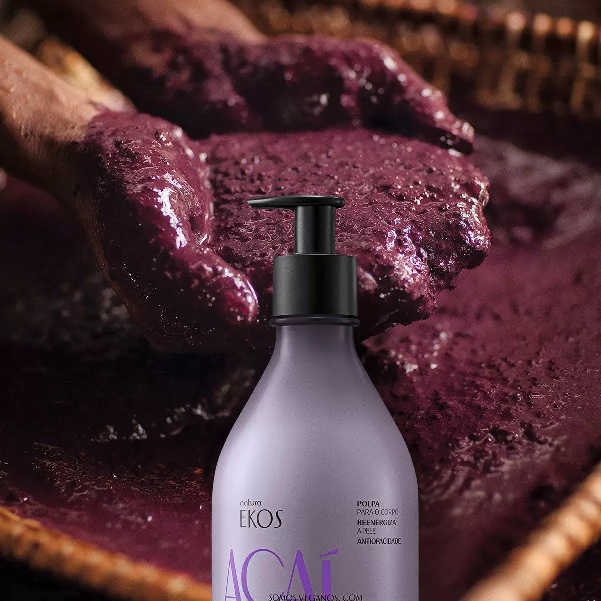 Polpa Hidratante Para o Corpo Natura Ekos Açaí 400ml - Imagem 4