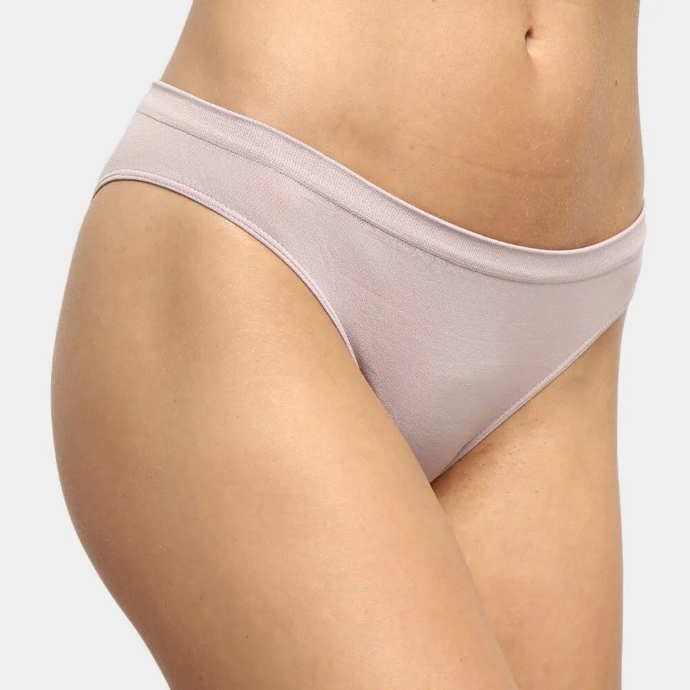 Kit 3 Calcinhas Trifil microfibra ,Biquíni marrom/bege/satin - Imagem 3