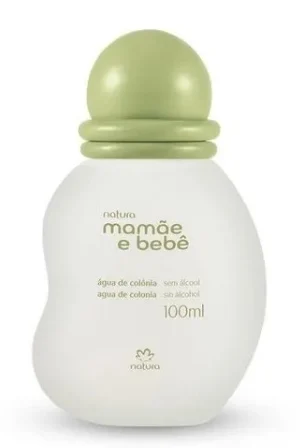 Água de Colônia Sem Álcool Mamãe e Bebê – 100ml