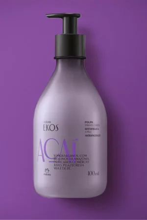 Polpa Hidratante Para o Corpo Natura Ekos Açaí 400ml
