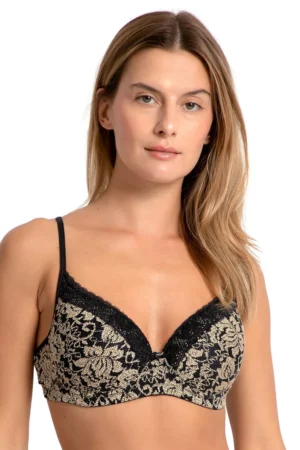 Sutiã Com Bojo Roma Dourado – Marcyn