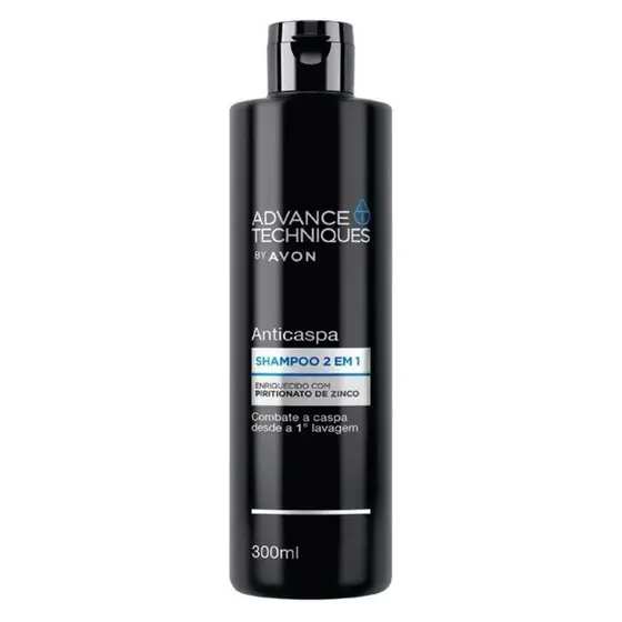 Shampoo e Condicionador Advance Techniques Anticaspa 2 em 1 – Avon 300ML
