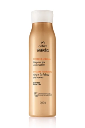 Natura tododia pêssego E amêndoa shampoo nutritivo 300ml