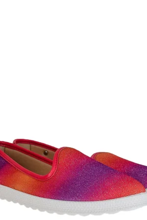 Sapatilha Moleca Brilho Degrade Multi Pink Gloss