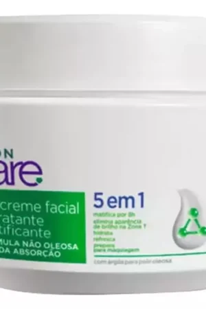 Creme Facial Hidratante Matificante Gel Avon Care 100g 5em1