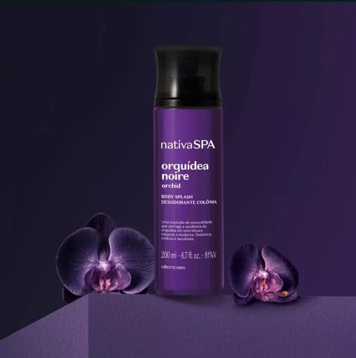Body Splash Nativa Spa Orquídea Noire – oBoticario – 200ml - Imagem 2