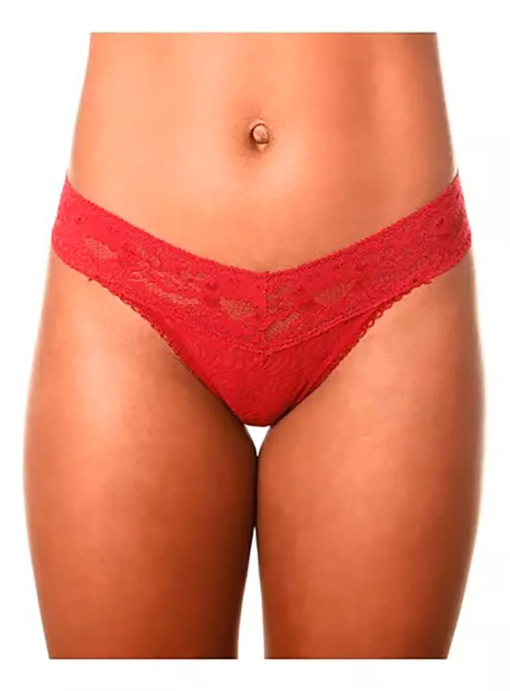 Calcinha Fio Dental Goiaba Demillus 016198 Xamego Renda T. A (PP/ME) B (GR/EG) - Imagem 2