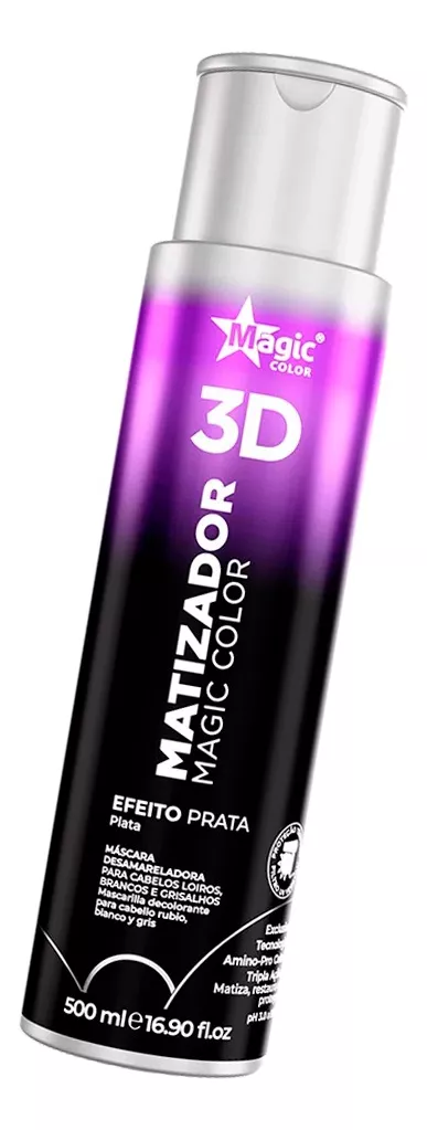 Matizador Efeito Prata Magic Color – 500ml - Imagem 2