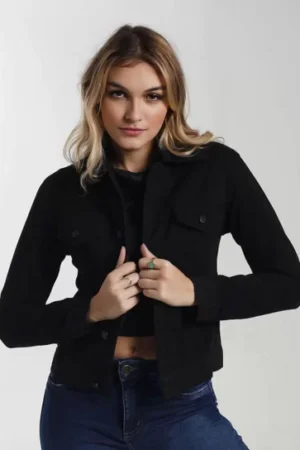 Jaqueta Sarja Sawary Black G