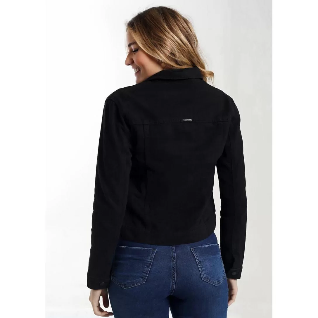 Jaqueta Sarja Sawary Black G - Imagem 4