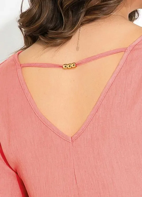 Blusa Goiaba com Manga Ampla Rovitex - Imagem 3