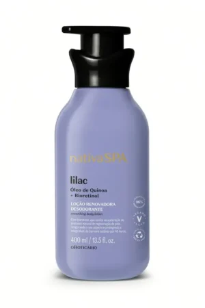 Loção Renovadora Hidratante Corporal Nativa Spa Lilac – 400 Ml