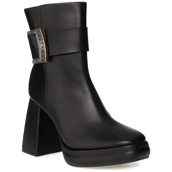 Bota Beira Rio Feminino Ziper e Fívela - Imagem 2