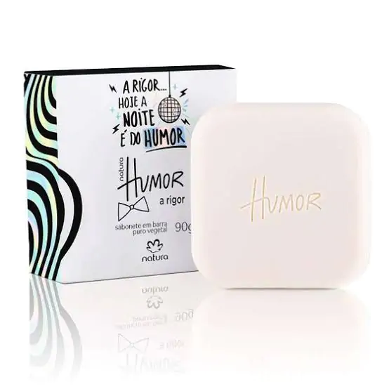 Sabonete em Barra Humor a Rigor Masculino – 3 und. de 90g. – Natura