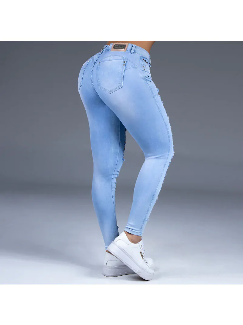 Calça Cigarrete Destroyed Pitbull ref 33295 - Imagem 2