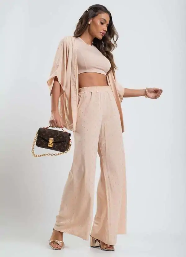 Pantalona Viscose Lurex Salvatore - Imagem 8