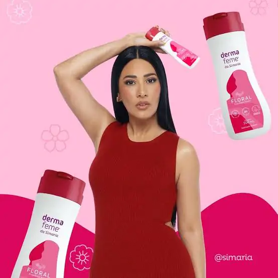 Sabonete Intimo Dermafeme Floral 200ml - Imagem 2