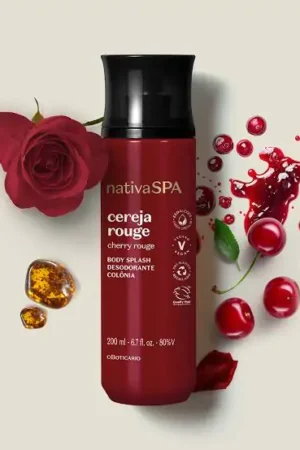 Body Splash Desodorante Colônia Nativa Spa Cereja Rouge 200ml Nativa SPA