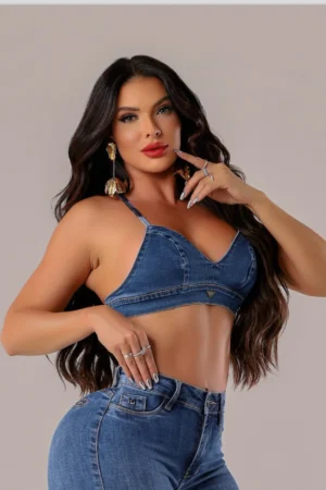 Top Jeans Feminino Premium Collection – CP375-02