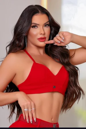 Top Jeans Colors Collection – Vermelho – Models – CP403-01