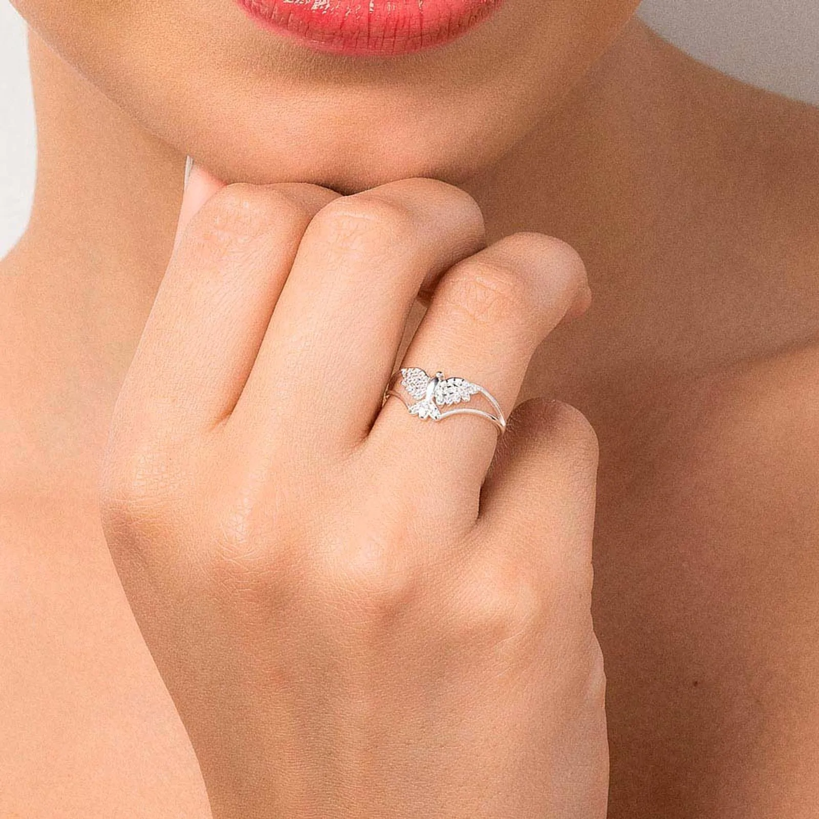 ANEL ROMMANEL PRATA 925 - Imagem 2