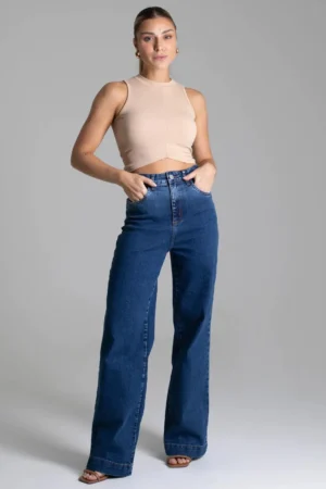 Calça Jeans Sawary Wide Leg – 276777