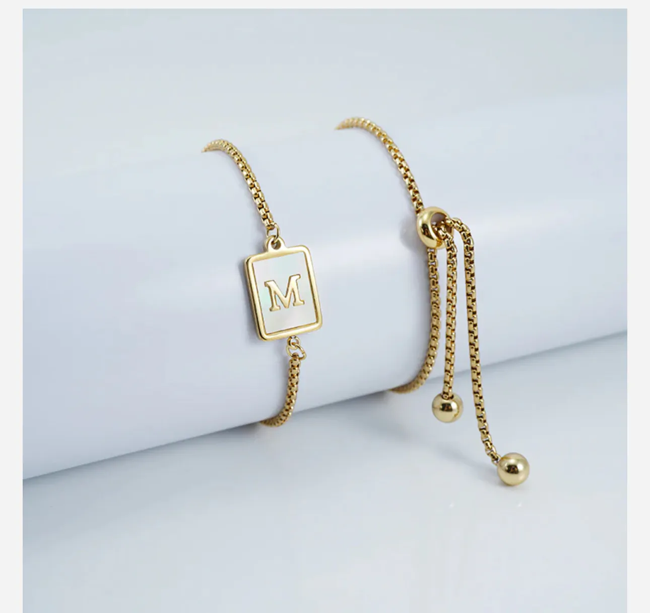 Pulseira Metal Inicial