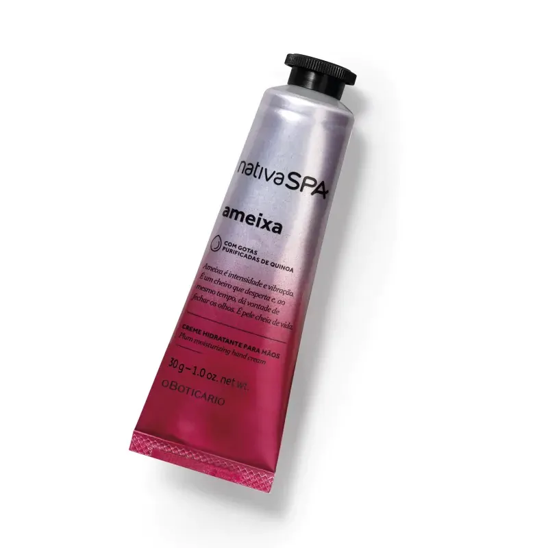 O Boticário Nativa SPA Ameixa – Creme Hidratante para Mãos 75g - Imagem 2