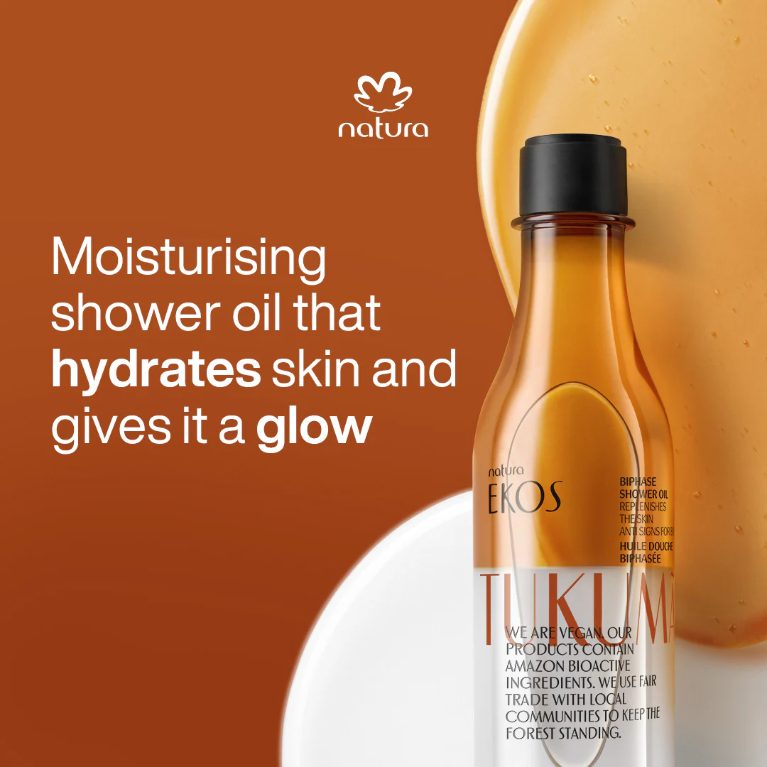 Óleo Bifásico Desodorante Corporal Ekos Tukumã-200ml - Imagem 3