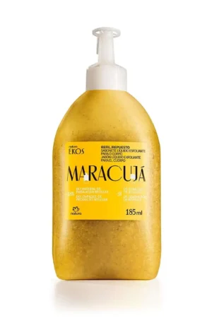 Refil Sabonete Líquido Esfoliante Natura Ekos Maracujá 185Ml