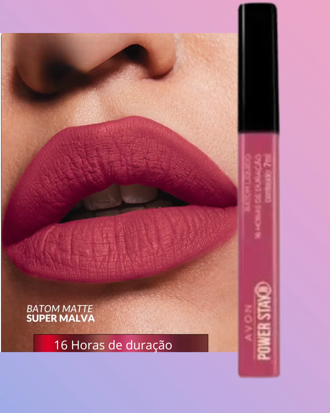 Batom Líquido Avon Power Stay - Imagem 3