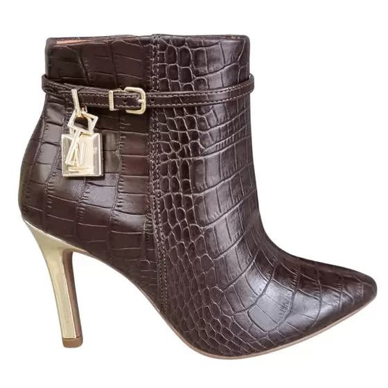 Bota Feminina Bico Fino Salto Agulha Vizzano - Imagem 3