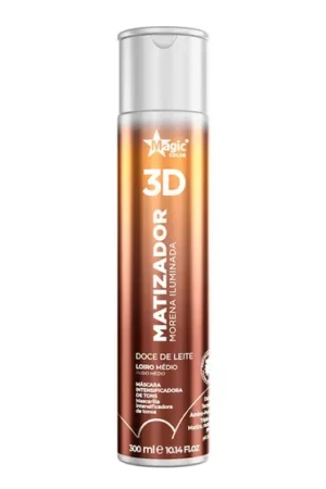 Magic Color 3D Morena Iluminada Doce de Leite Efeito Loiro Médio Dourado 300 ml