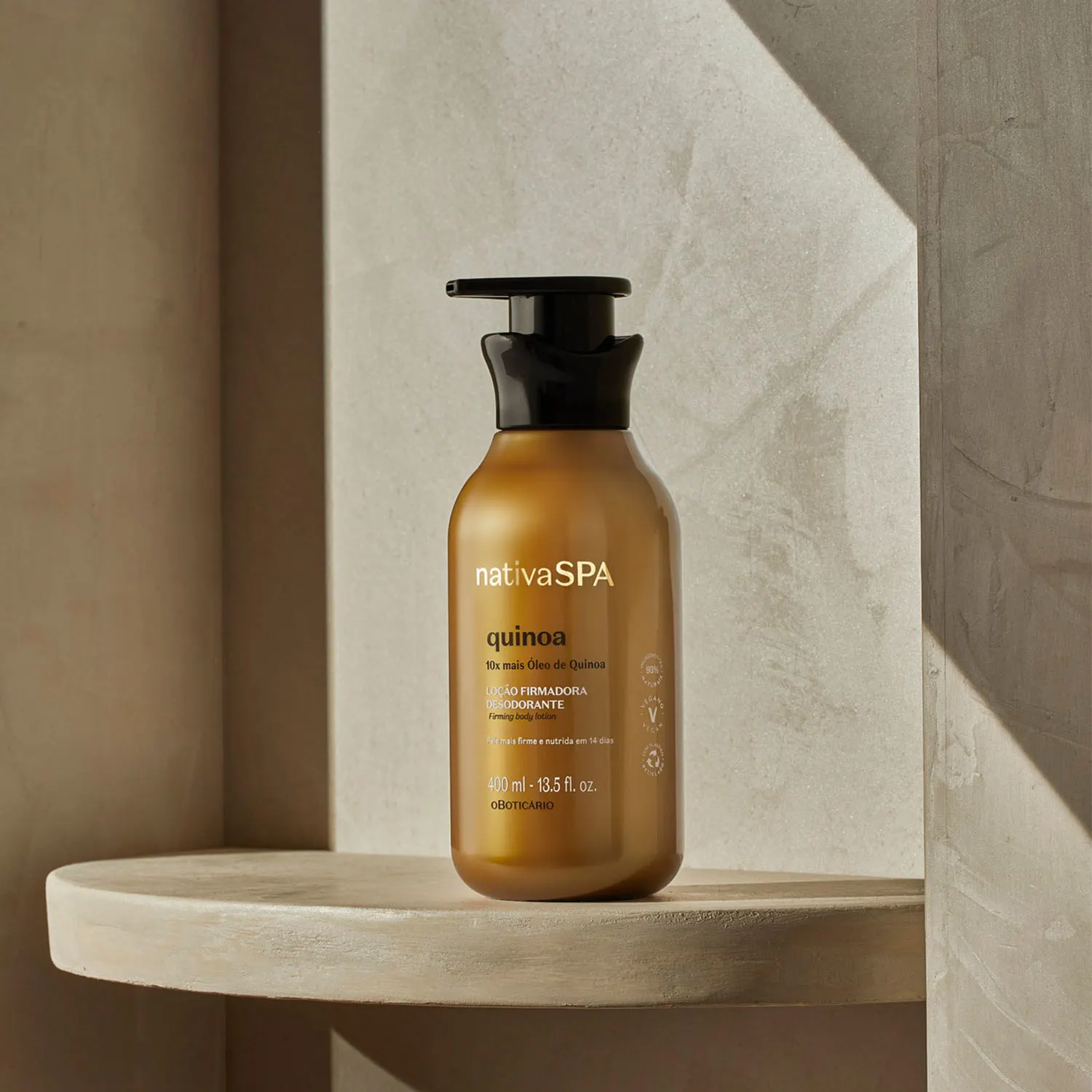 Loção Firmadora Desodorante Corporal Nativa SPA Quinoa 400ml