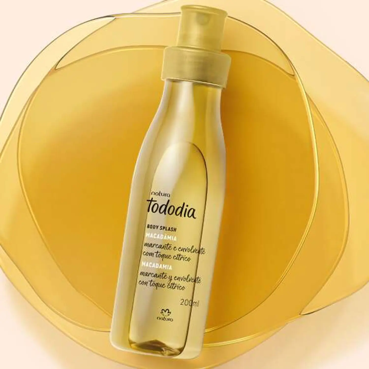 Body Splash Macadâmia Natura Tododia 200ml - Imagem 2