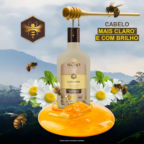 Tío Nacho Condicionador Clareador 200ml - Imagem 4