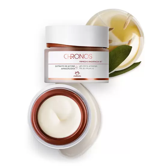 Gel Creme Antissinais 45+ Dia Natura Chronos FPS30 – 40g - Imagem 2