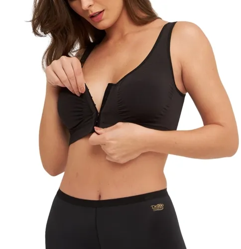 Delrio- Sutiã Sutop DelRio Seamless Com Abertura Frontal Média Sustentação - Imagem 4