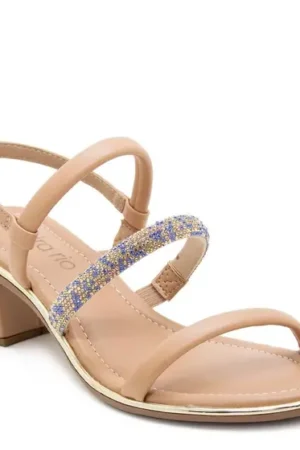 Sandália beira rio glam -Blue/ Green/ Rose