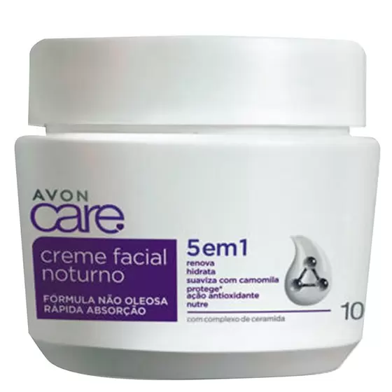 Creme Facial Hidratante Noite Avon Care