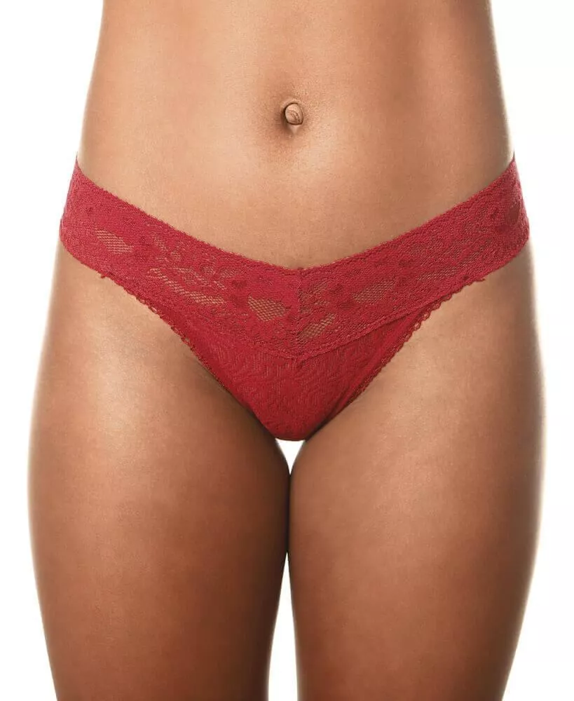 Calcinha Fio Dental Renda Elástica Xamego Demillus - Imagem 4