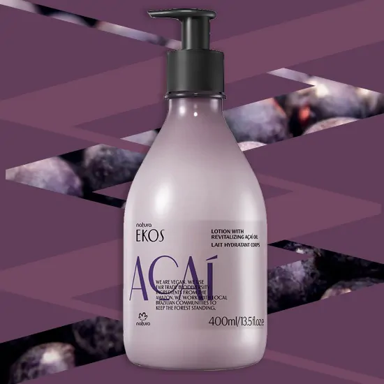 Polpa Hidratante Para o Corpo Natura Ekos Açaí 400ml - Imagem 2