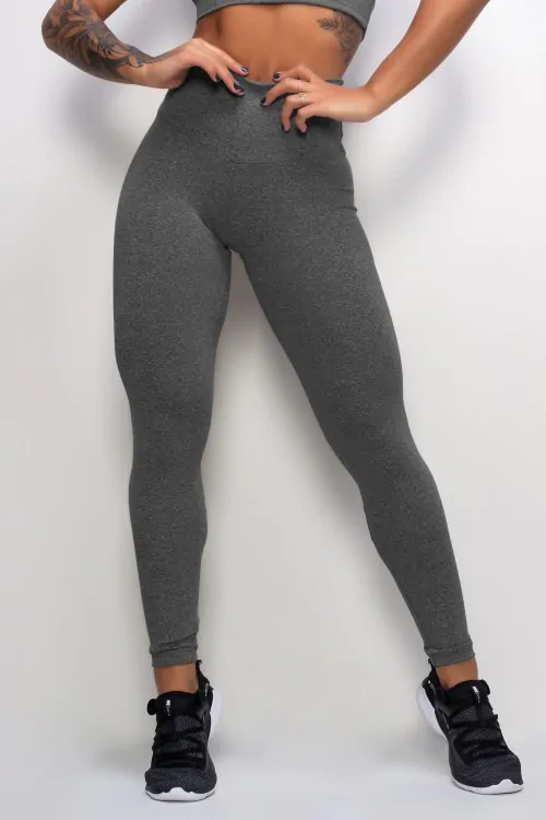 Calça Legging Básica Mescla - Imagem 2