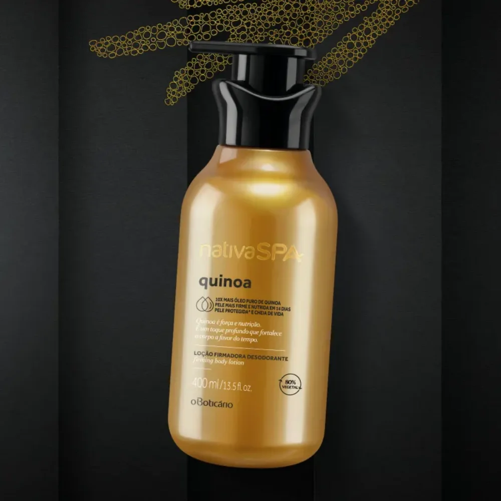 Loção Firmadora Desodorante Corporal Nativa SPA Quinoa 400ml - Imagem 3