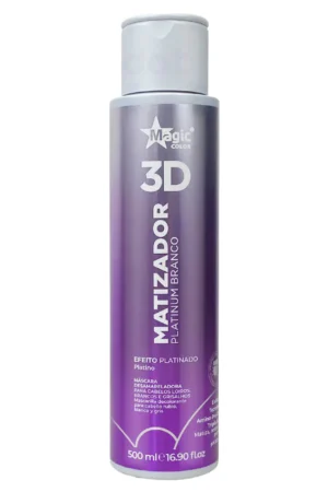 Matizador 3D Platinum Branco – Efeito Platinado – 500ml