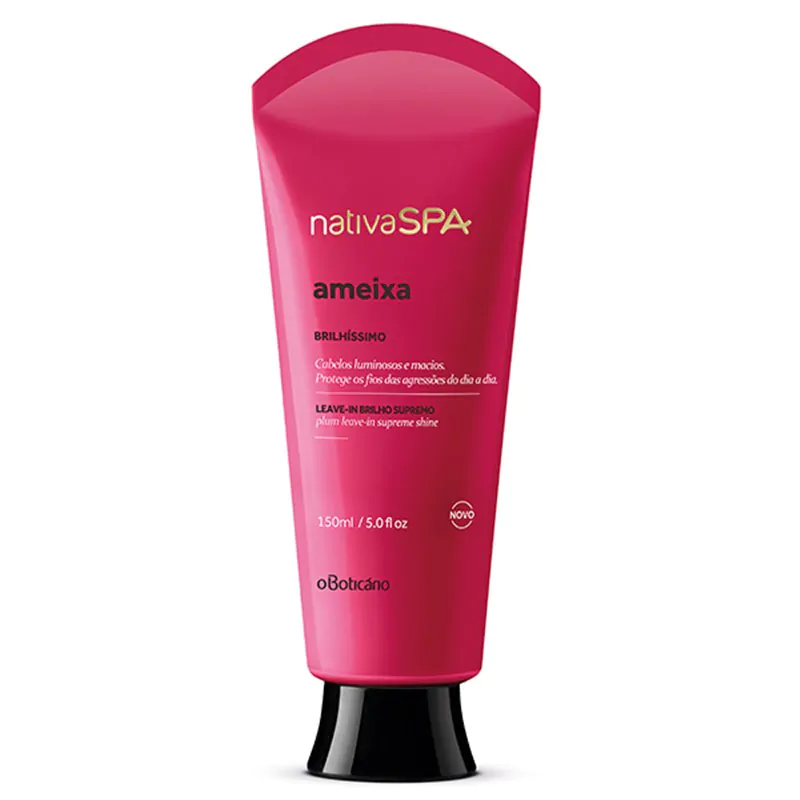 Creme sem Enxágue para Cabelos Luminosos Nativa SPA Ameixa 150ml